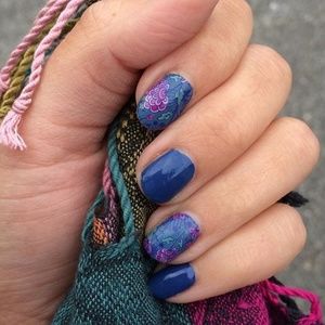 Jamberry Lacquer - Blue Suede Shoes